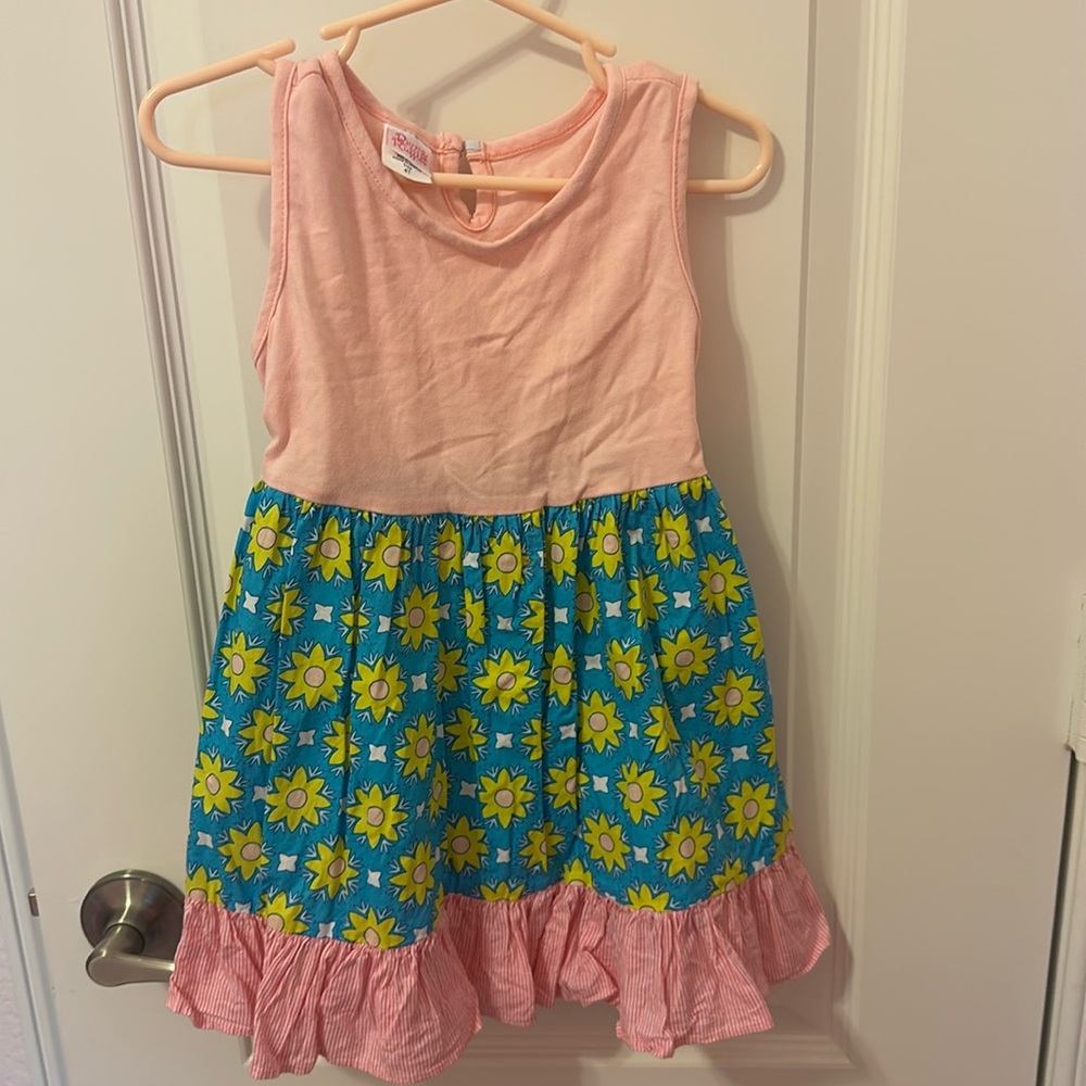 Ricrac & ruffles dress